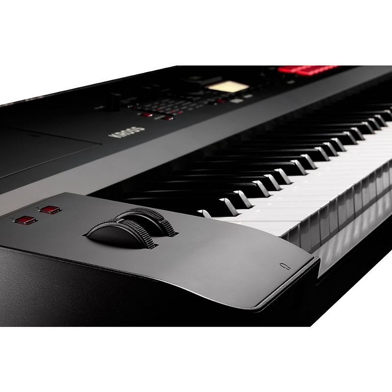 Korg Kross 2 88-Key Performance Synth/Workstation with Added PCM and Sounds in Matte Black