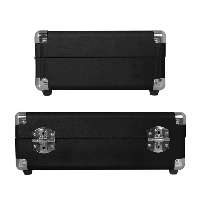 LP&No.1 Suitcase Bluetooth Turntable with Stereo Speaker,3 Speeds Vinyl Record Player Turquoise