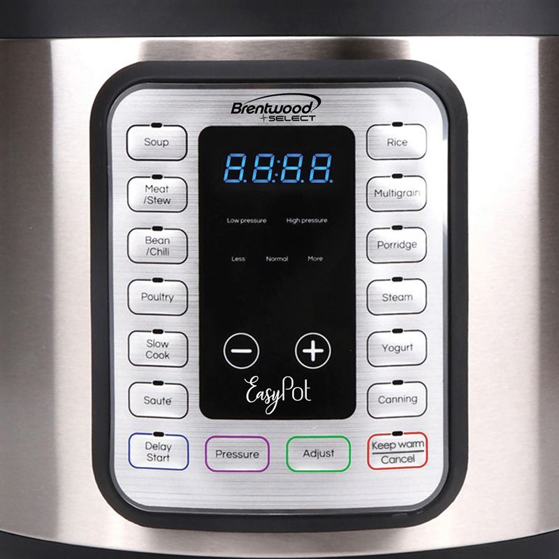 Crock-Pot SCCPVMC63SJ Multi Function Large 6 Quart Capacity 3-in-1 Home Food Cooker Convenient Kitchen Appliance, Stainless Steel