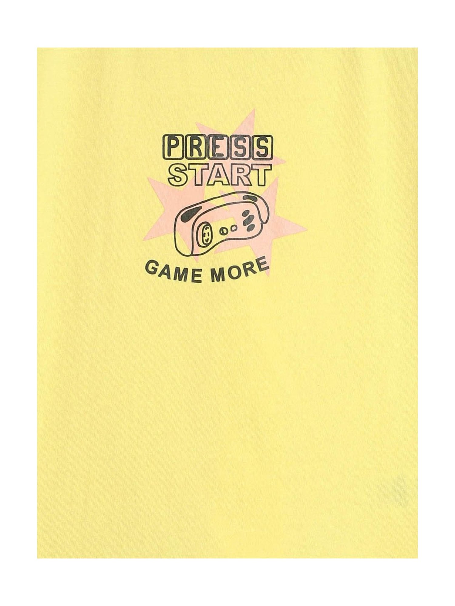 MINIKLUB Kids Yellow Printed T-Shirt