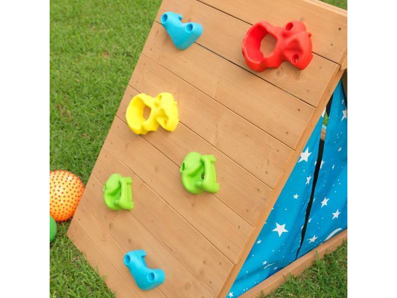 KidKraft A-Frame Hideaway & Climber Tent