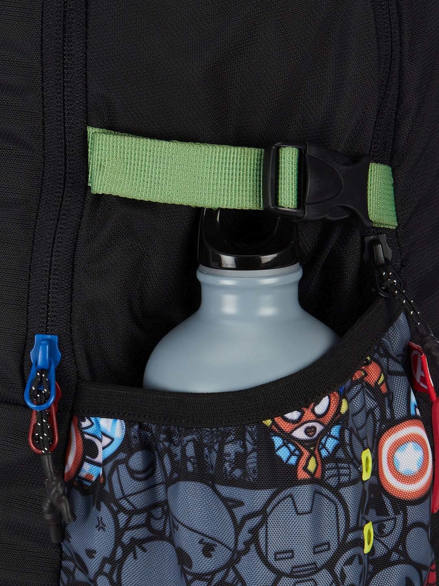 Wiki 30.5 Ltrs Black Medium Backpack