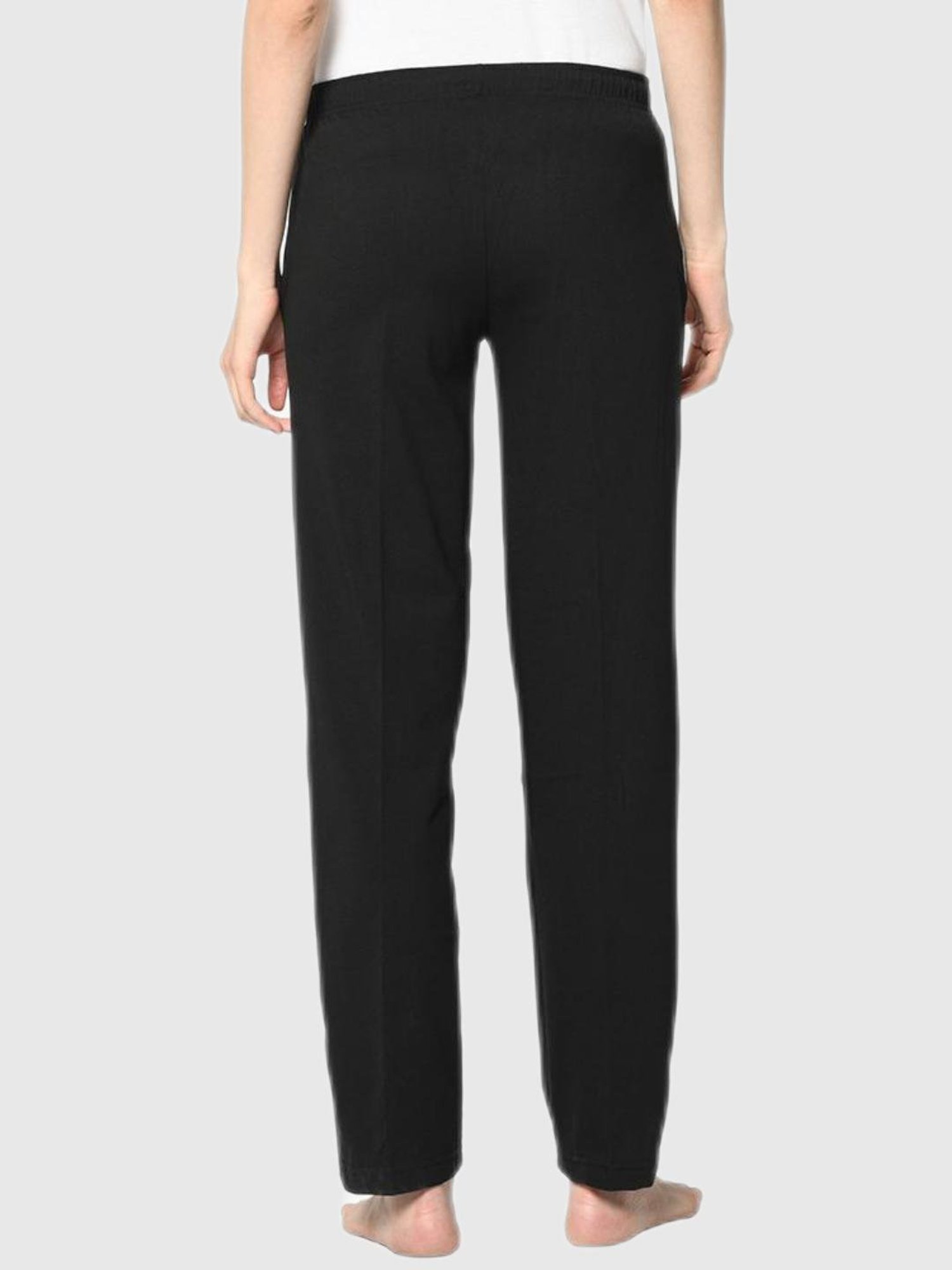 Vimal Jonney Black Stripes Print Track Pants