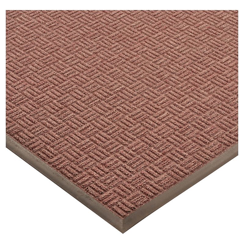 Burgundy Solid Doormat - (2'X3') - HomeTrax
