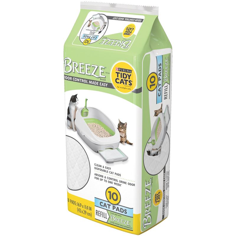 Purina Tidy Cats Cat Pads BREEZE Refill Pack - 10ct