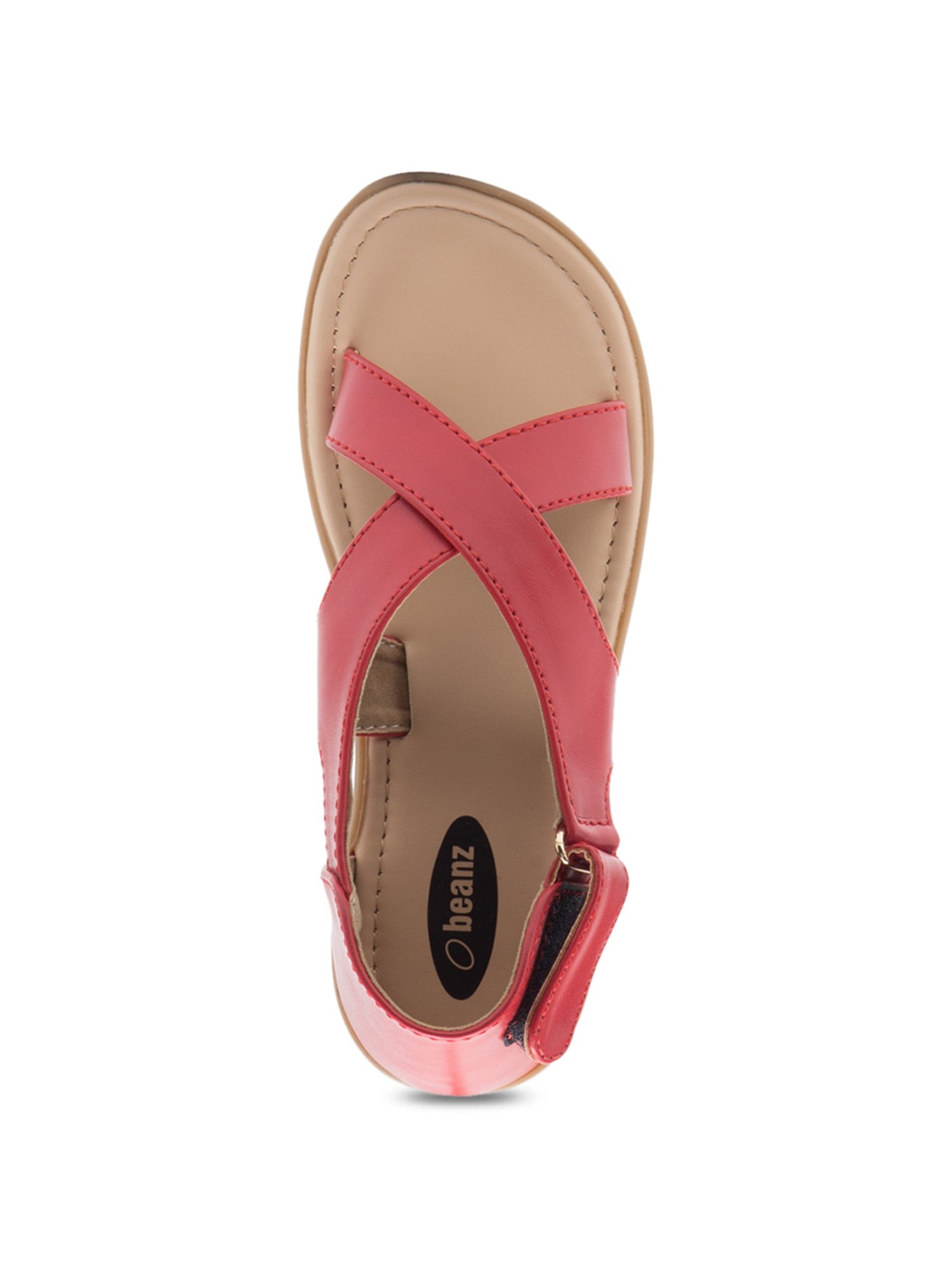 Beanz Kids Bella Cherry Cross Strap Sandals