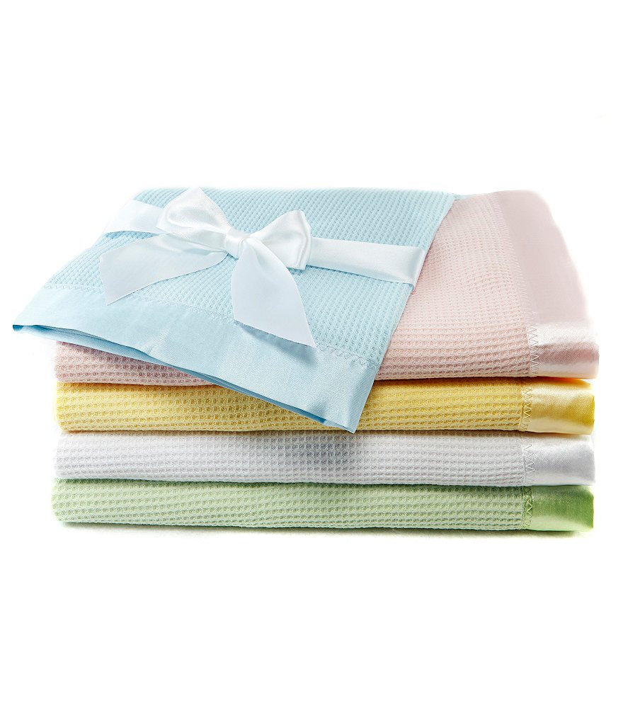 Starting Out Baby Satin-Trim Blanket