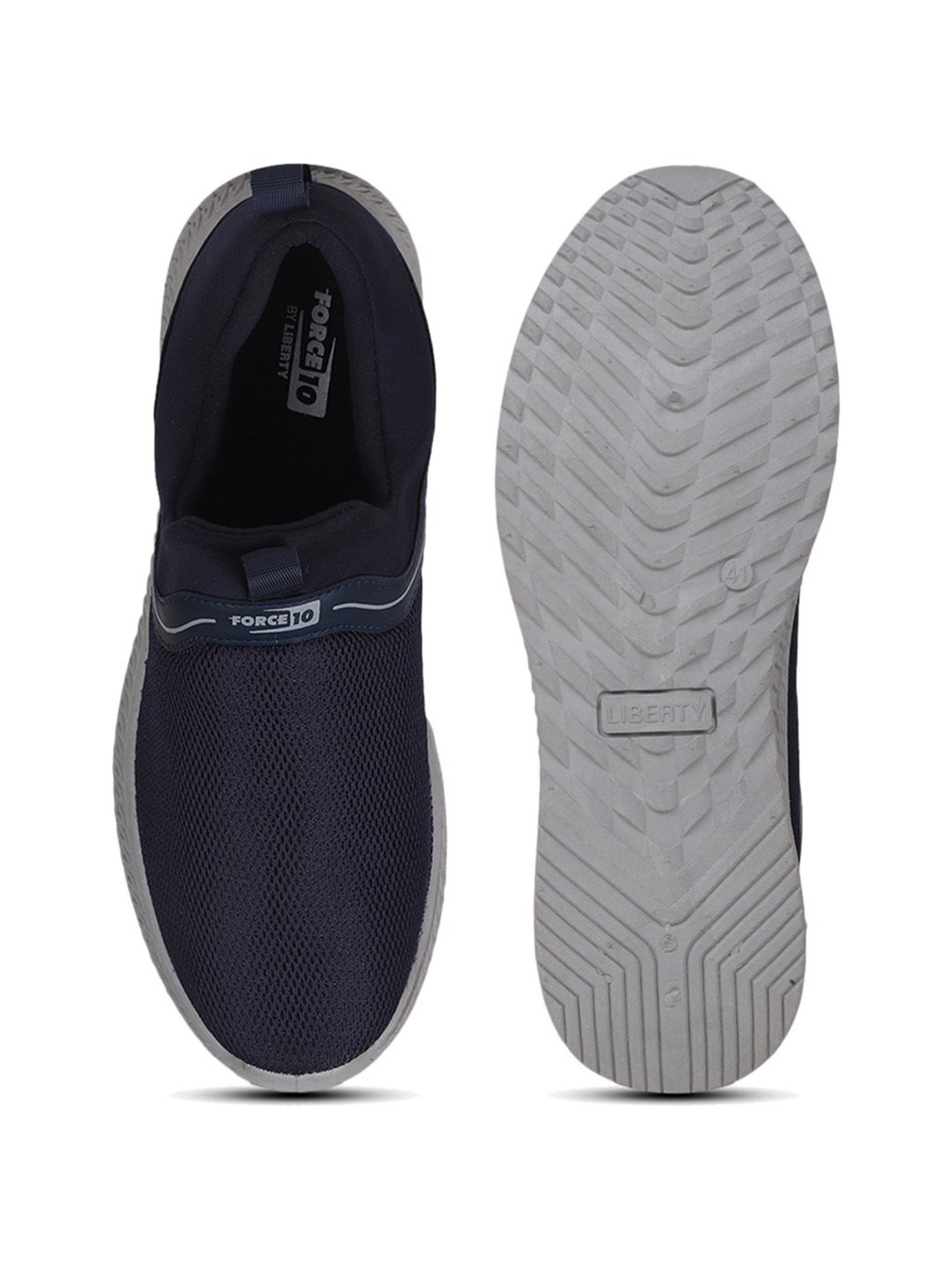Force 10 by Liberty Men's OSCAR-8E Navy Walking Shoes