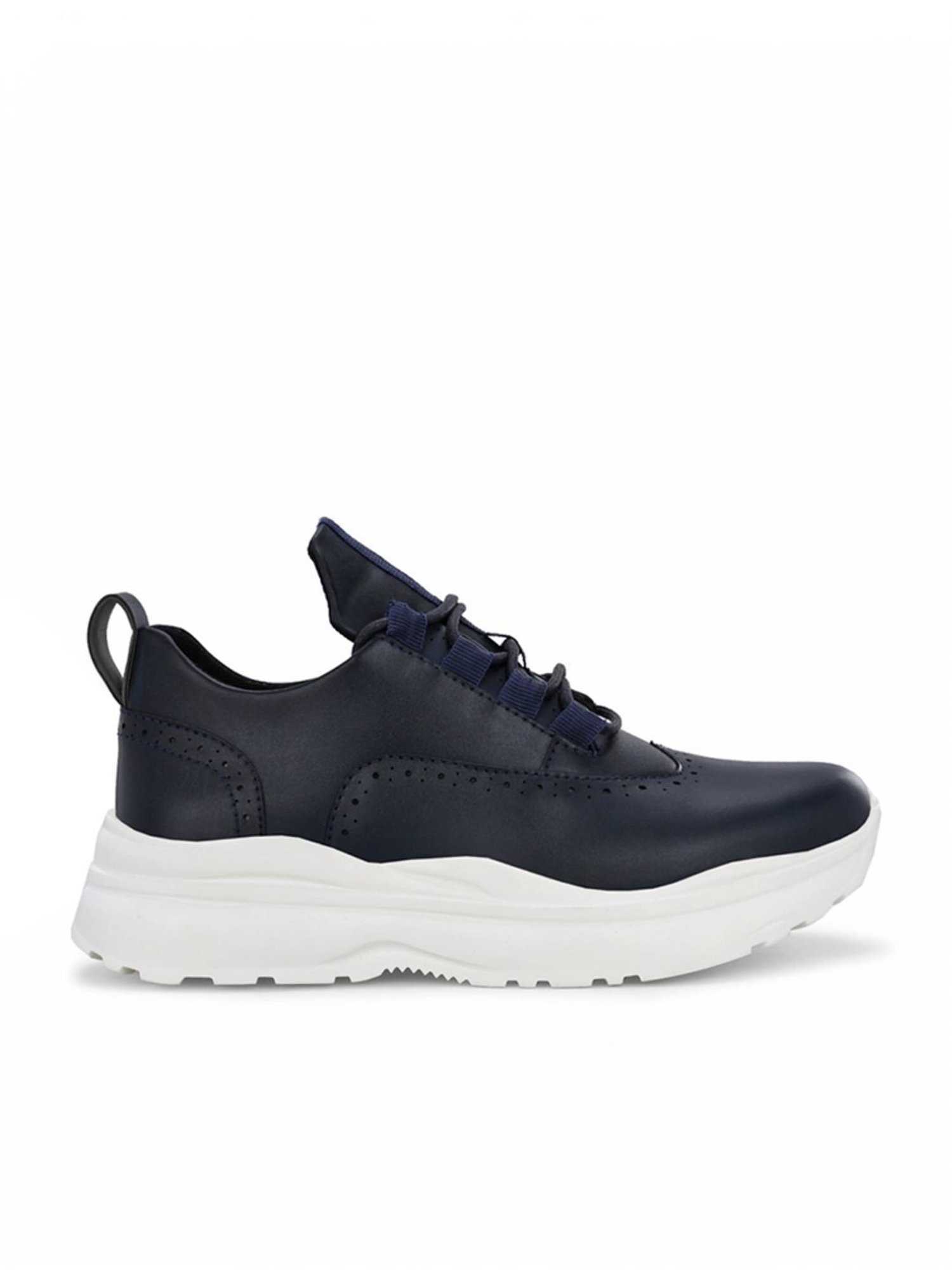 Hoversole Men's Gravity-2 Navy Casual Sneakers