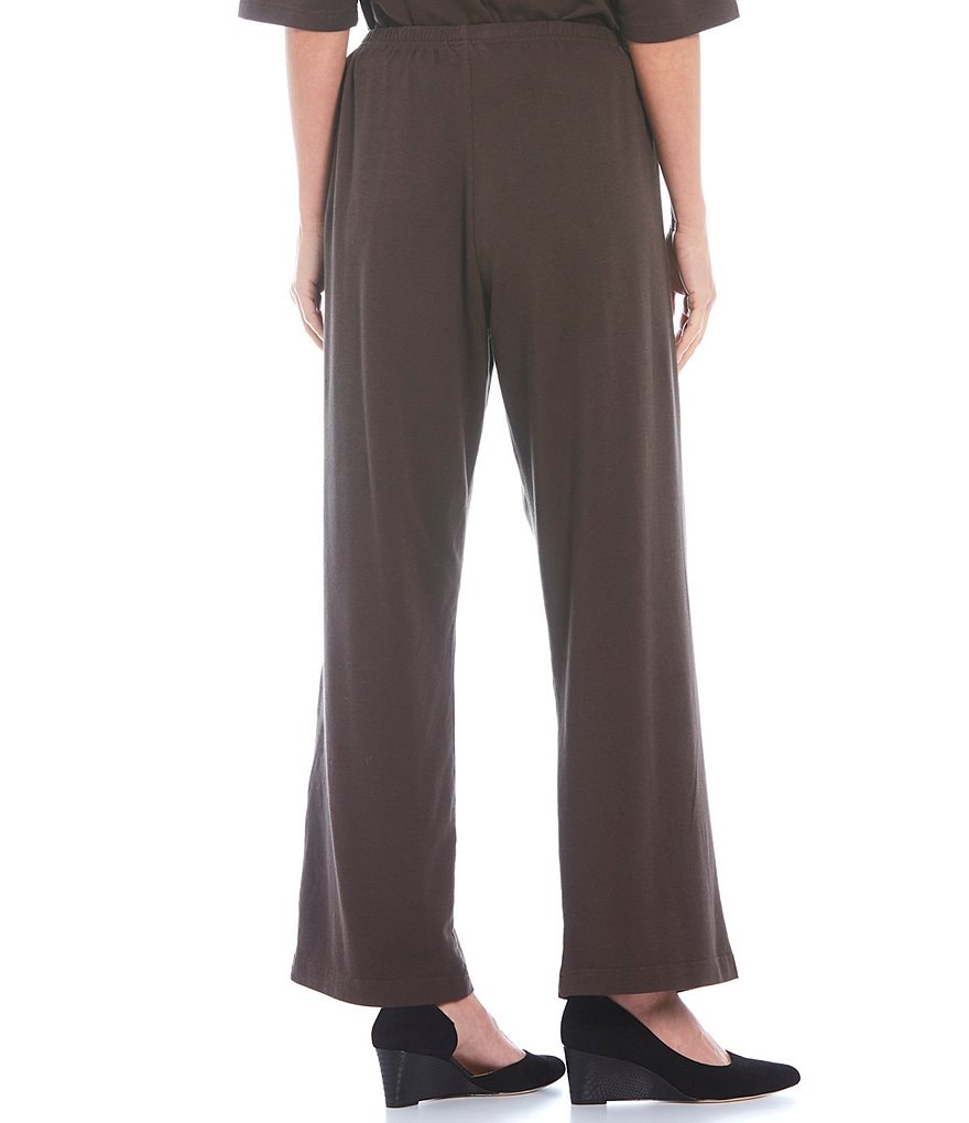 Bryn Walker Otis Bamboo French Terry Wide-Leg Pull-On Coordinating Pants