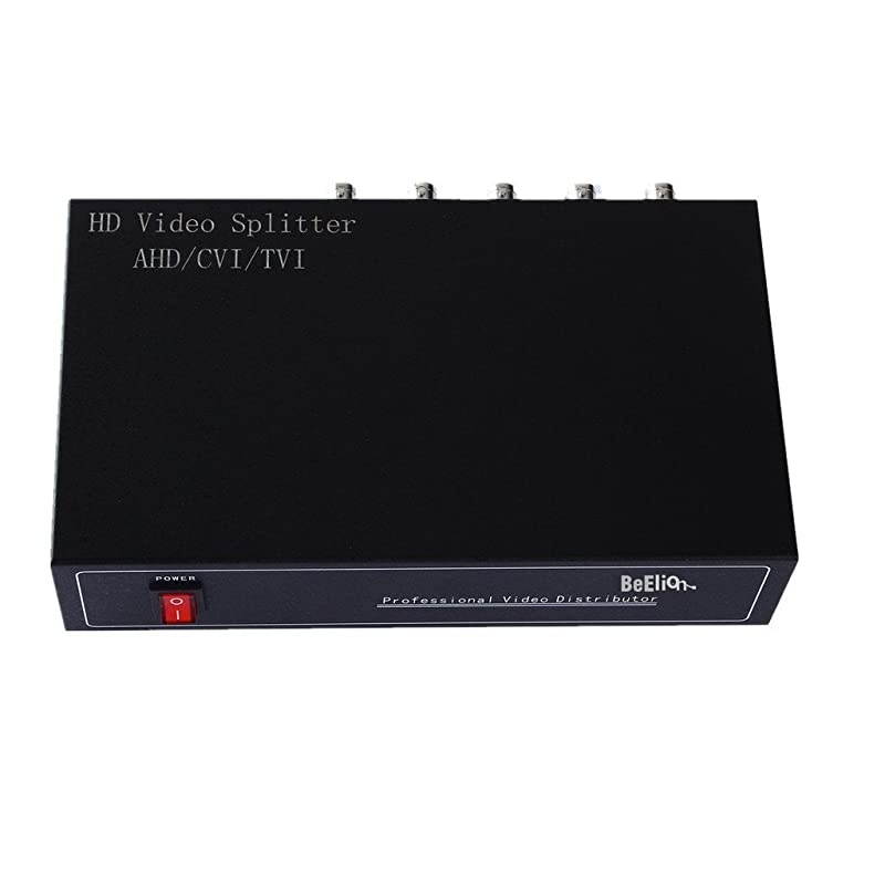 8Way BNC Coaxl TV CCTV DVR Composite Video 1 in to 8 Out Ports Switch Splitter Amplifier Box AHDCVITVI Camera