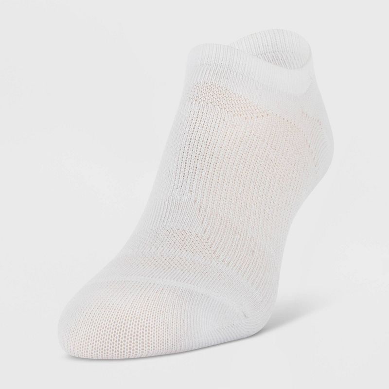 All Pro Women's Perfect Heel Forming Fit 6pk Liner Athletic Socks - White/Gray/Black 4-10