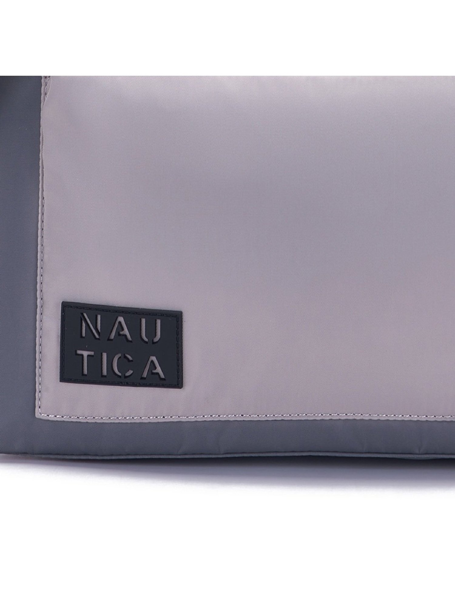 Nautica Grey Solid Medium Handbag