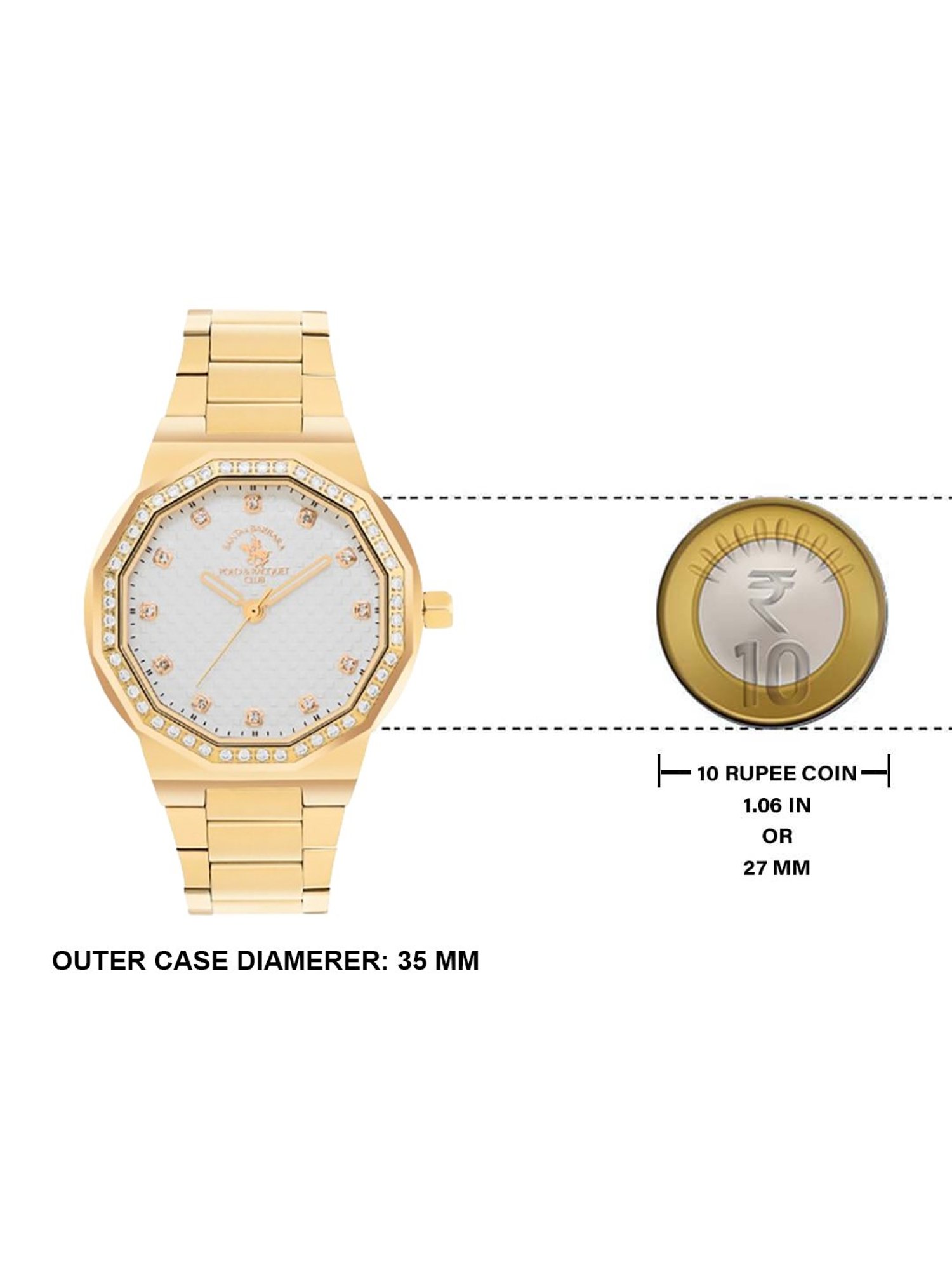 Santa Barbara Polo & Racquet Club SB.1.10552-2 Analog Watch for Women