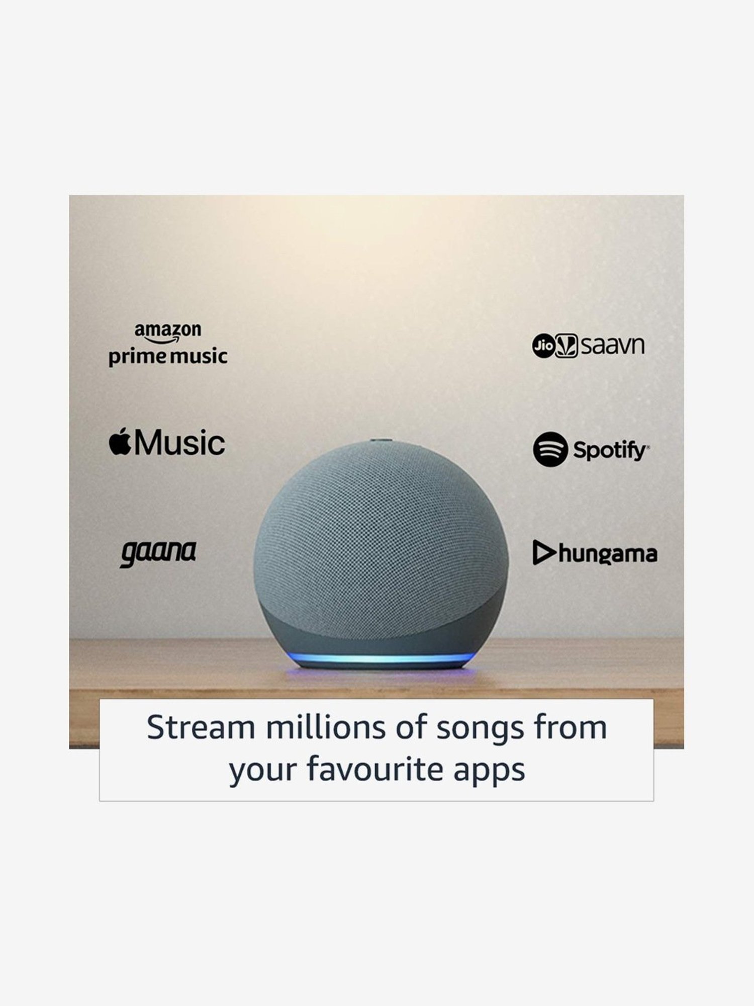 Amazon Echo Dot (4th Gen) Smart Speaker with Alexa & Bluetooth, Blue