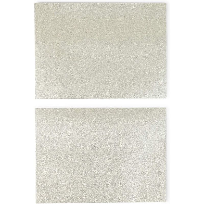 Pipilo Press 50-Pack Gold Glitter Self Seal A7 Invitation Letter Envelopes Bulk for Wedding (5 x 7 in)