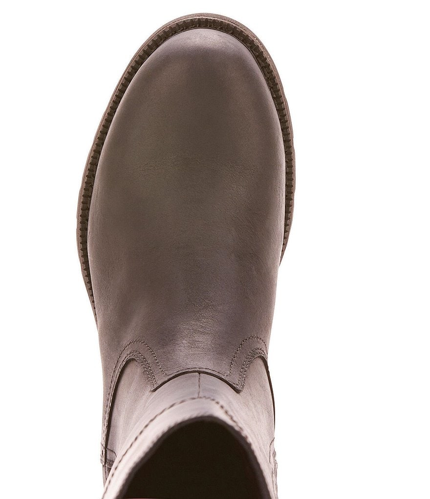 bionica Denali 2 Collection Derinda Waterproof Leather Block Heel Lug Sole Combat Booties