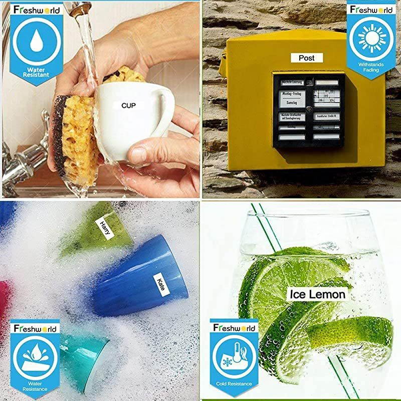 Compatible Labeling Tape Replacement for Dymo D1 Label Tape 40913 Black on White Ink Refill 38 Inch9mmx 23 Ft7m for Dymo LabelManager PnP 160 260P 210D 280 420 450D Label Maker 3P