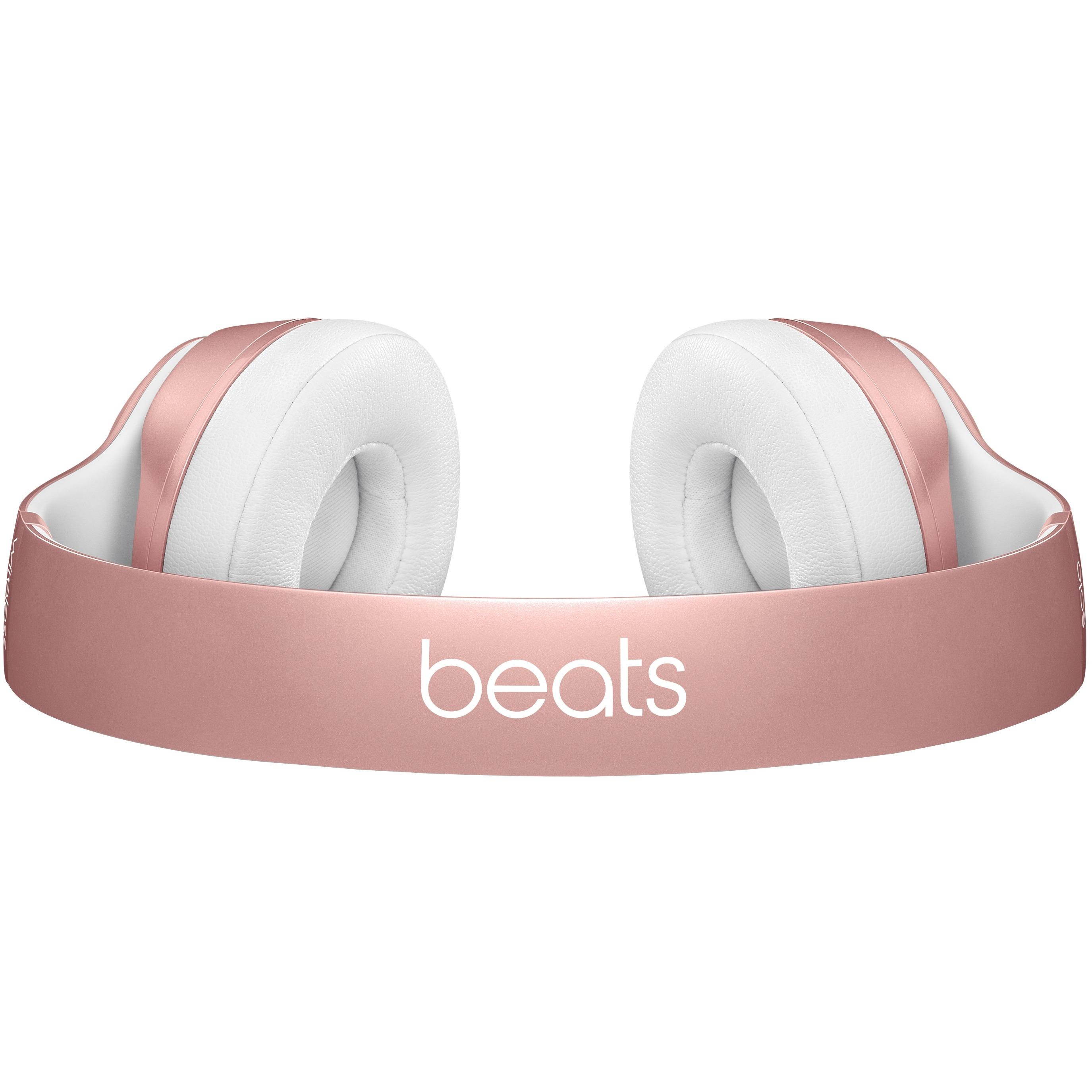 Beats by Dre Solo 2 Wireless On-Ear Headphone in Rose Gold