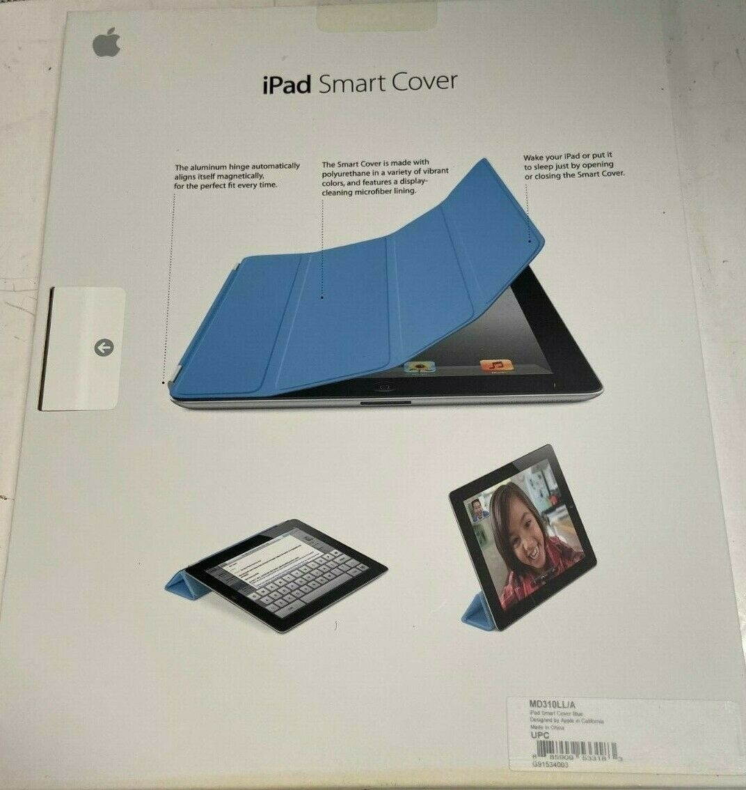 New Blue iPad Smart Cover Model MD310LL/A