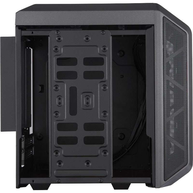 Cooler Master MasterCase MCM-H100-KANN-S00 Gaming Computer Case - Black, Iron Gray - Steel, Plastic, Steel Mesh - 4 x Bay