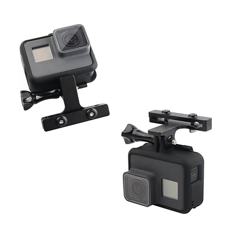 Camera Bike Saddle Mount,Bicycle Seat Rail Mounts Clip for GoPro Hero 9 8 7 6 5 4 3+, Campark, AKASO, DJI OSMO XiaoYi and Most Action Cameras