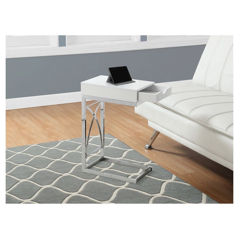 Accent Table with Drawer - White - EveryRoom