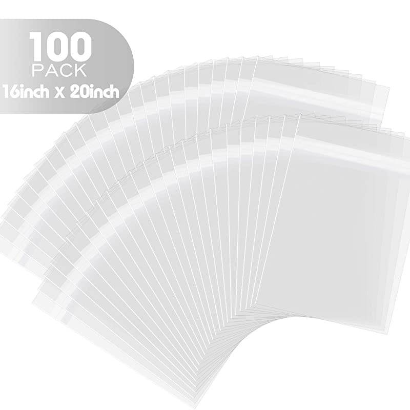 100 16 38x20 18 Crystal Clear Bag for mat Mattes