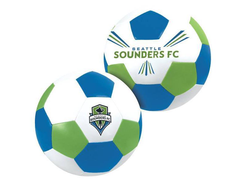 MLS Seattle Sounders Big Softee Size 5 Soccer Ball
