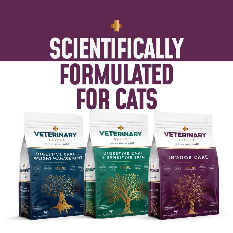 Veterinary Select Indoor Care Adult Premium Dry Cat Food - 4lbs