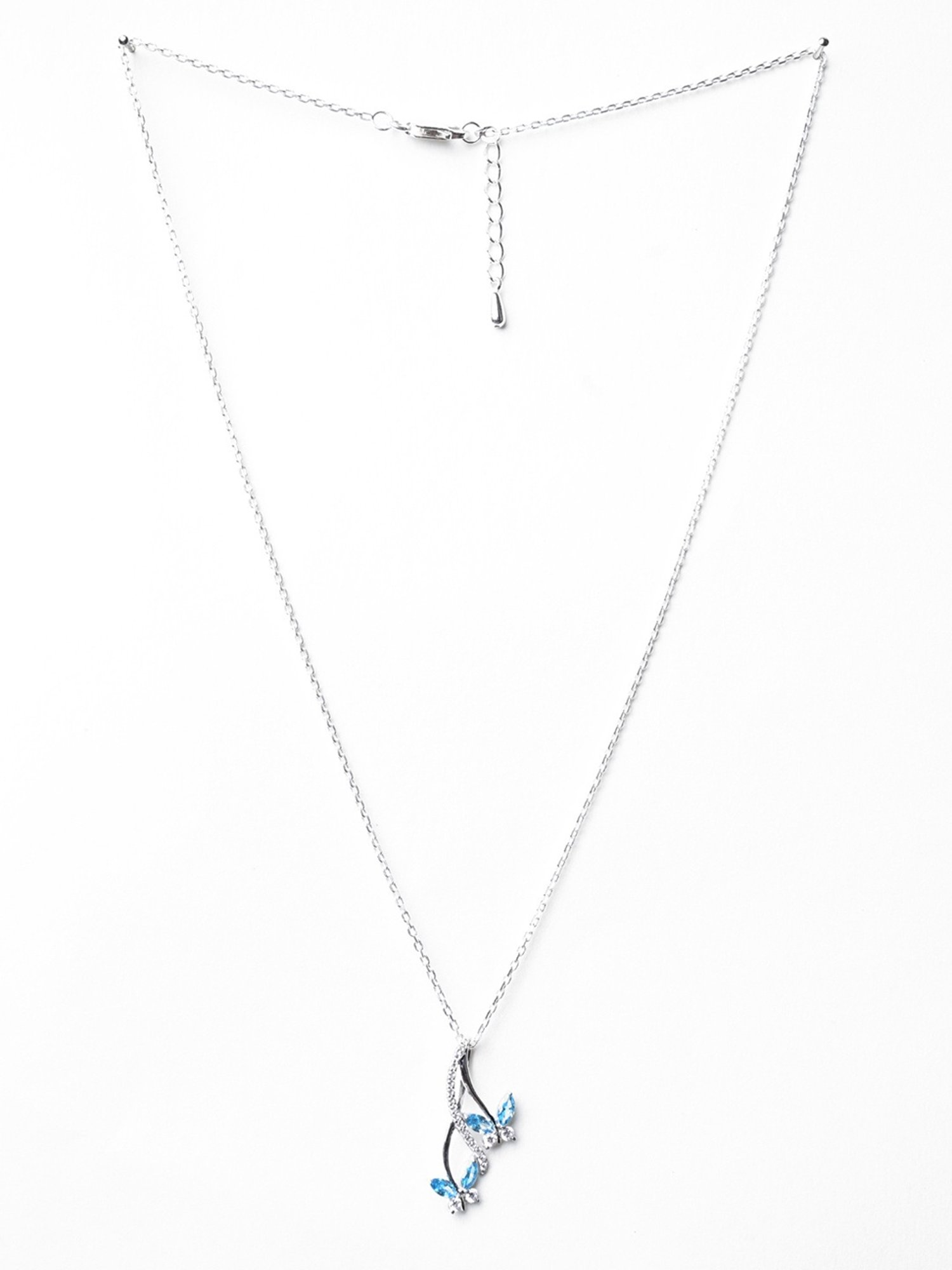 Silberry 925 Silver Solitaire Dream Pendant & Earrings