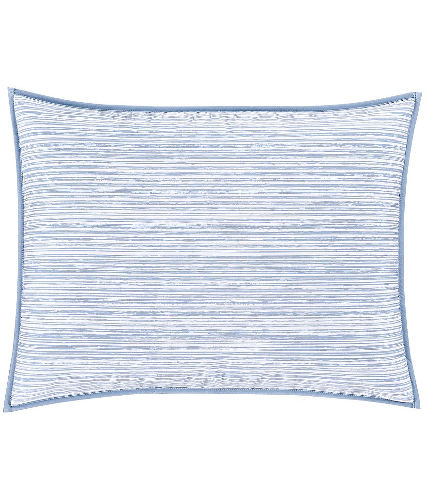 Oscar/Oliver Franco Striped Twill Pillow Sham