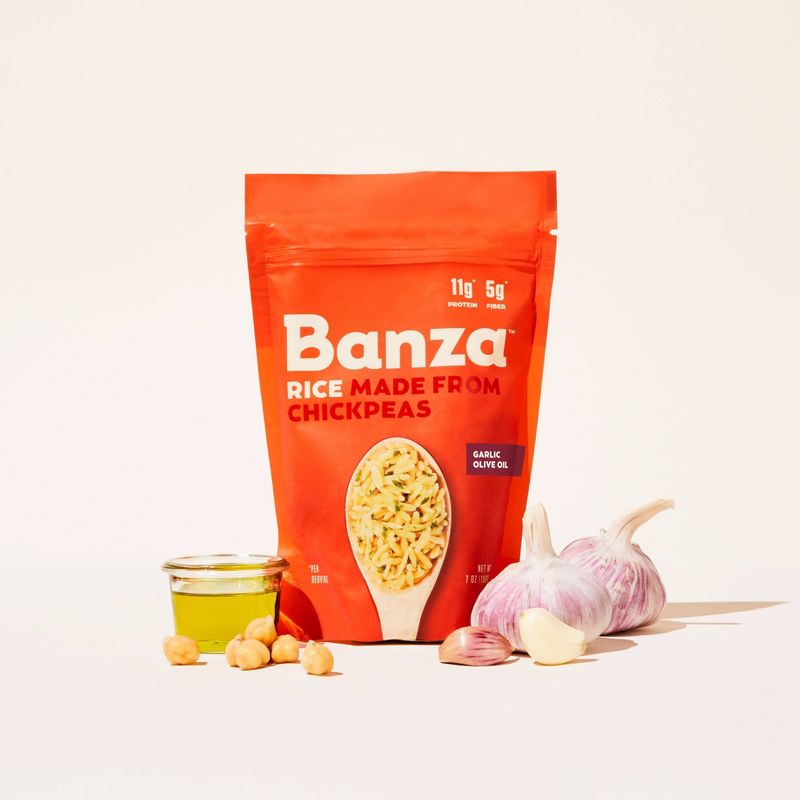 Banza Garlic Olive Oil Rice - 7oz