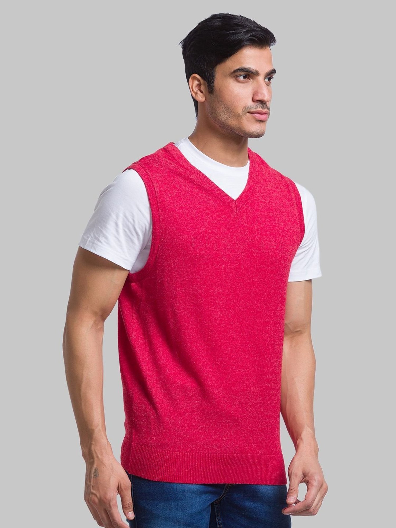 Parx Pink Regular Fit Sweater