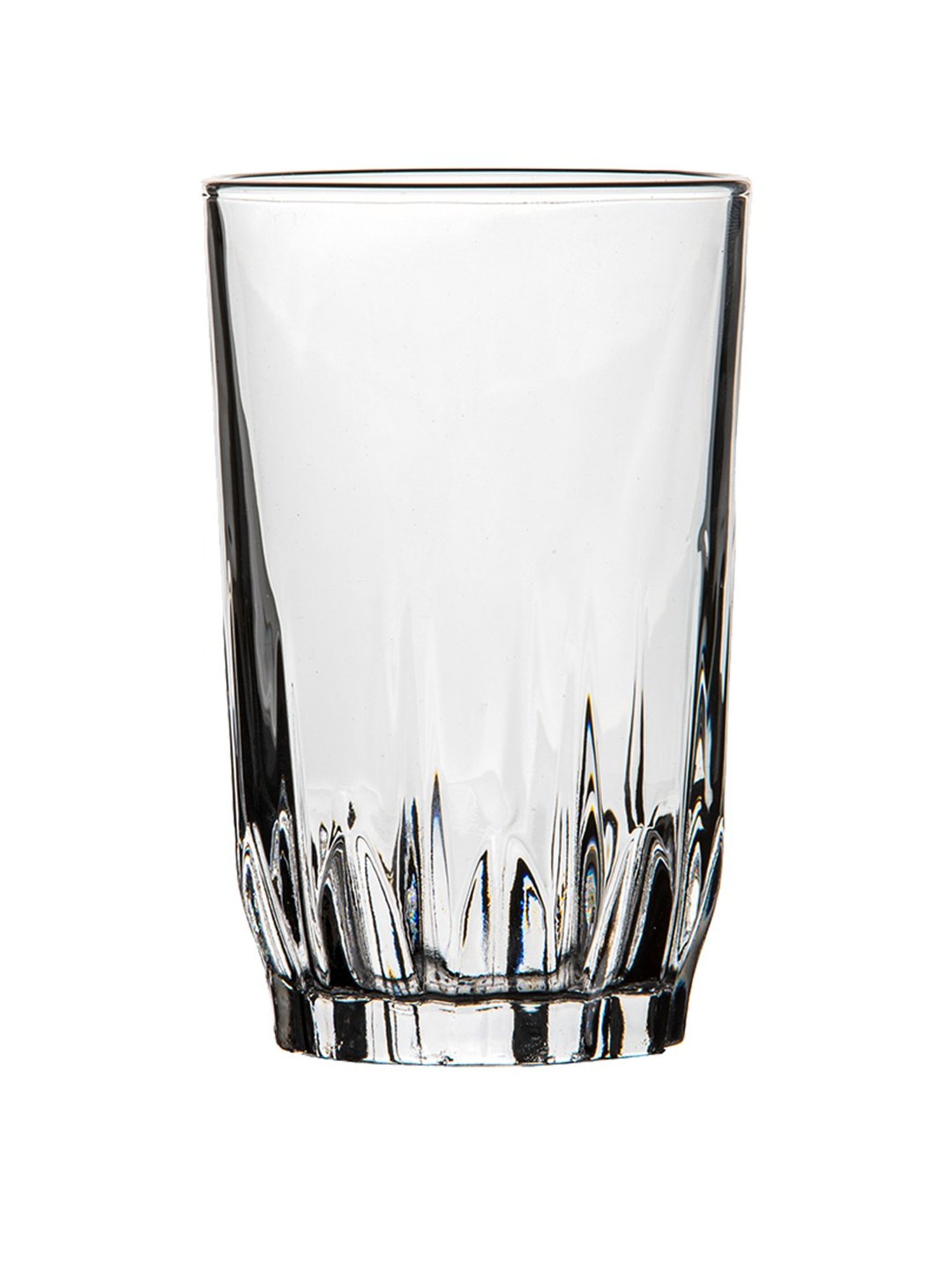 ROXX Transparent Glass Everyday Glasses - Set of 6 (260ml)