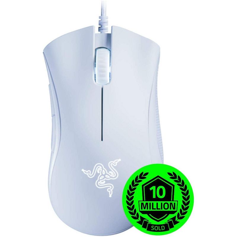Razer DeathAdder Essential - Right-handed Gaming Mouse White Edition - CHS Packaging