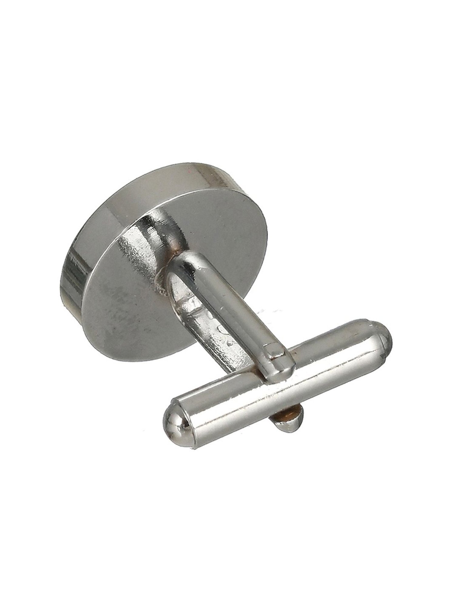 Bold by Priyaasi Halo Circle Golden Cufflinks for Men