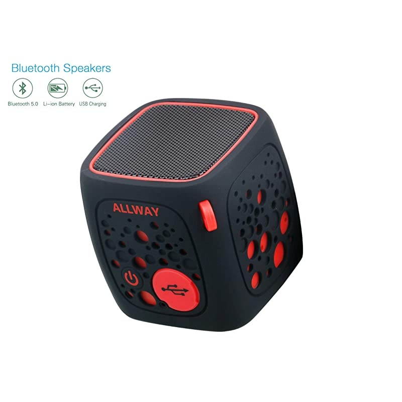 Mini Bluetooth Speakers Small Bluetooth Speakers Portable Wireless with Loud Stereo SoundRich BassTF Card Port164 Feet Bluetooth 50 Range for LaptopMacBook ProiPhoneEchoCar and More