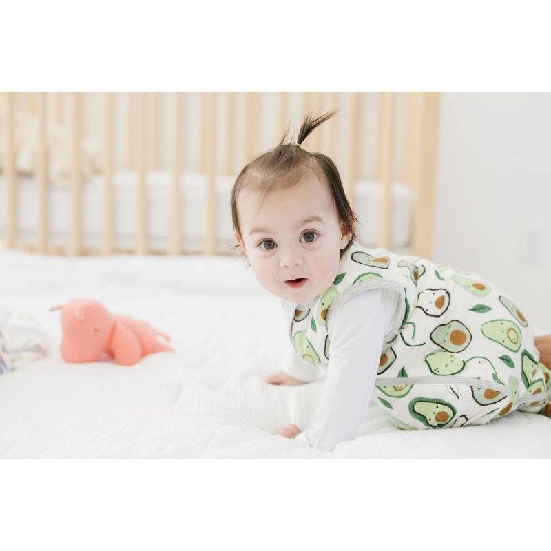 Loulou Lollipop Muslin Sleep Sack Wearable Blanket - Avocado 3-12 Months