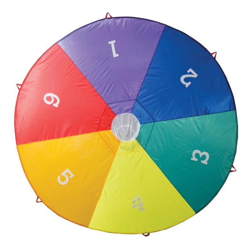 Pacific Play Tents Kids Play Parachute With Mesh Basket Center 12 Ft