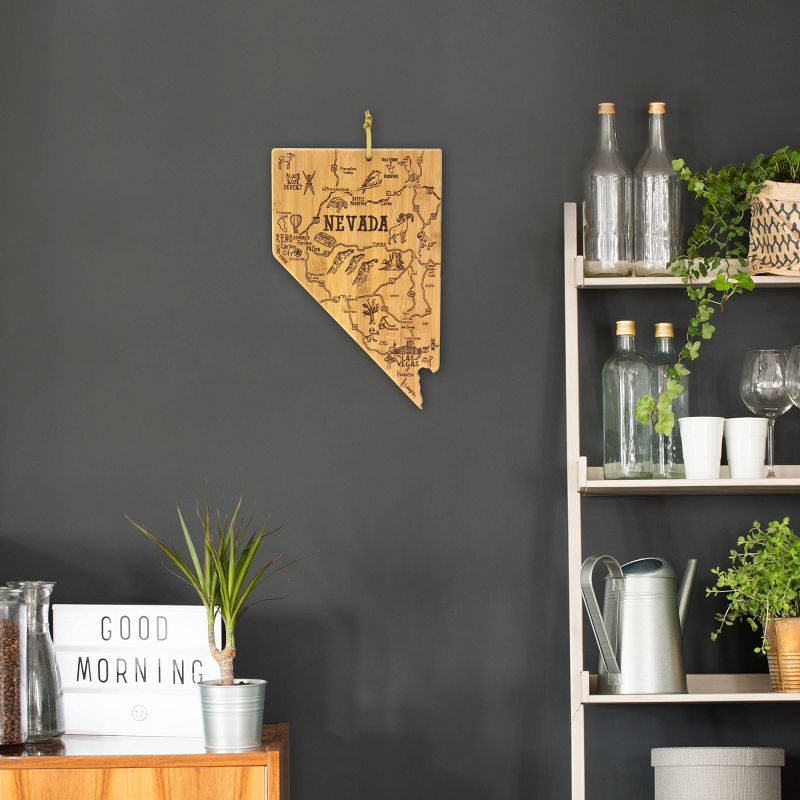 Totally Bamboo Destination Nevada Serving and Cutting Board