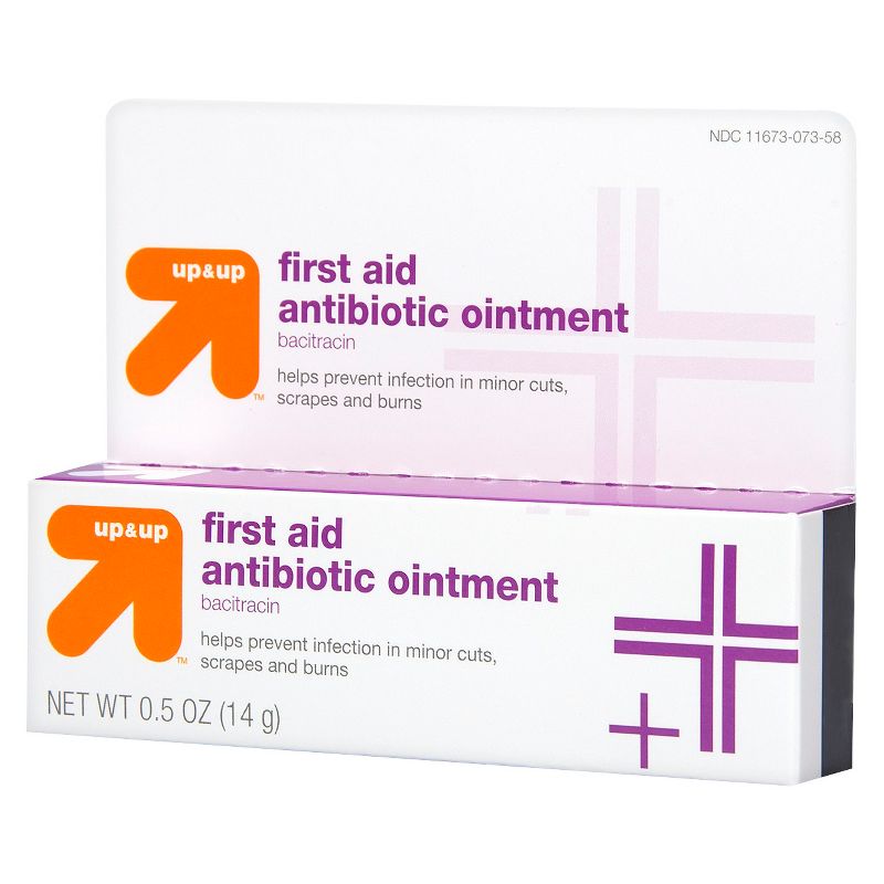 Bacitracin Antibiotic First Aid Ointment - 0.5oz - up & up™