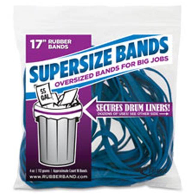 Rubber Bands Supersize Alliance 17" 12/BG Blue 08995
