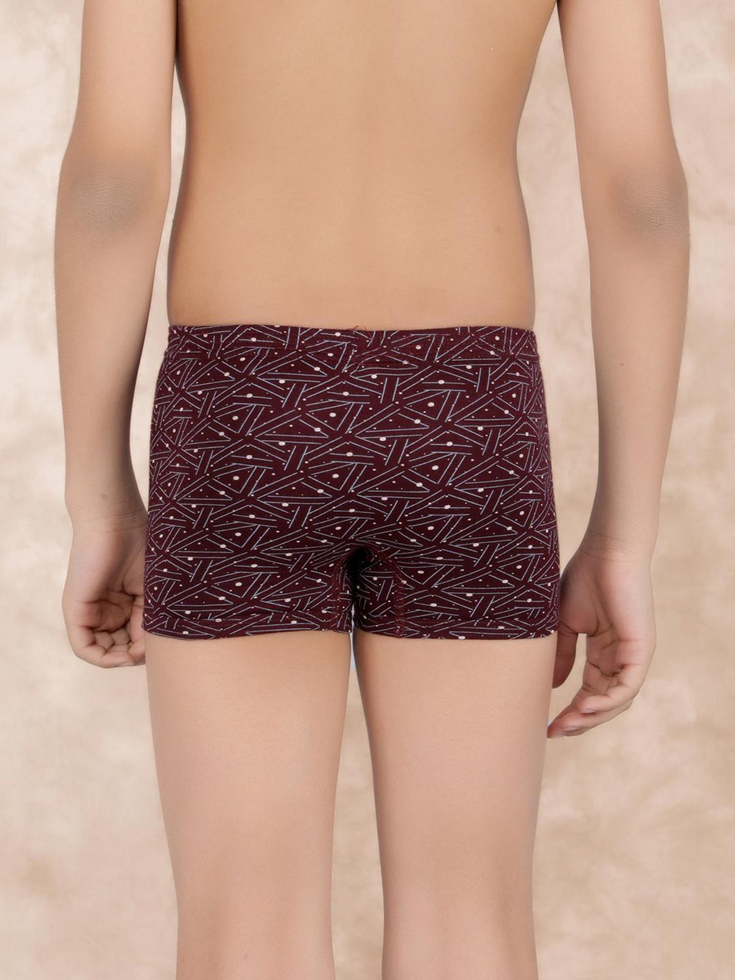 Dollar Bigboss Boys Multicolor Printed Trunks (Pack Of 5)