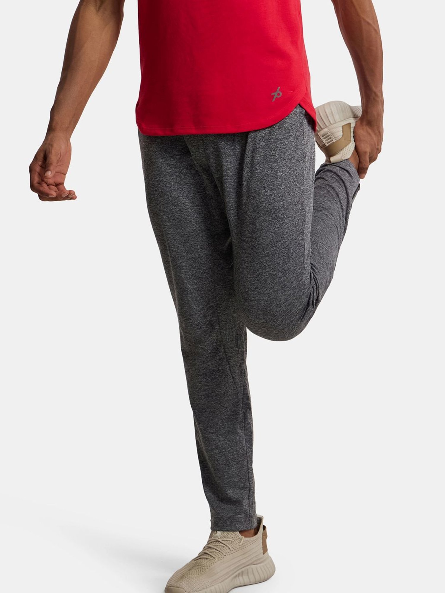 Basics Green Jogger Track Pant