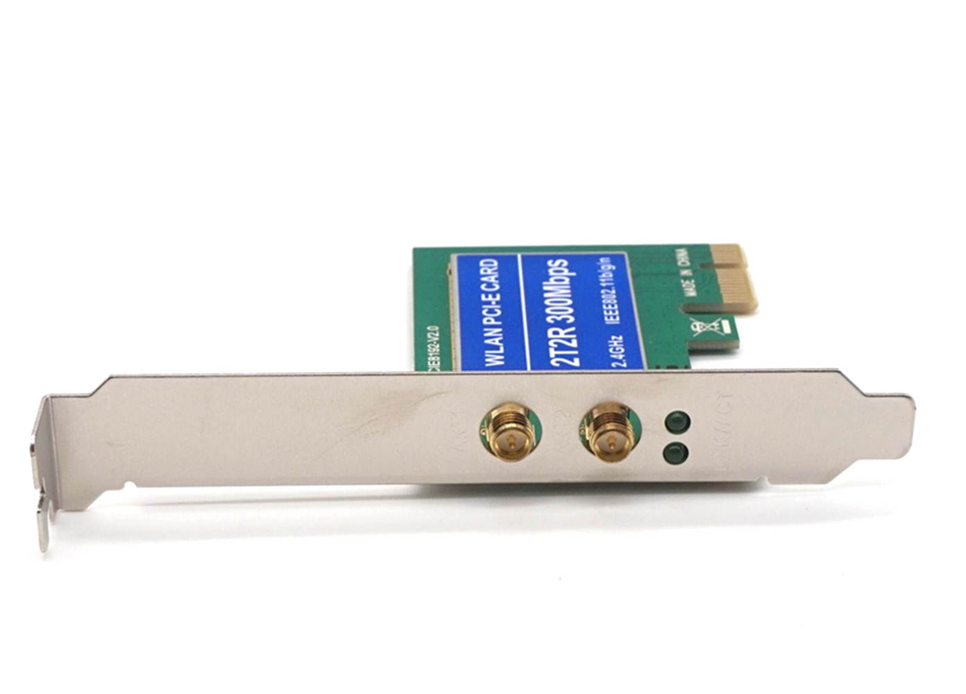 Weastlinks PCIe Wireless 300Mbps Internal PCIe WiFi Card PCI Express Network Card For PC Desktop 2.4 GHz Dual Antenna PCI-e WLAN Card