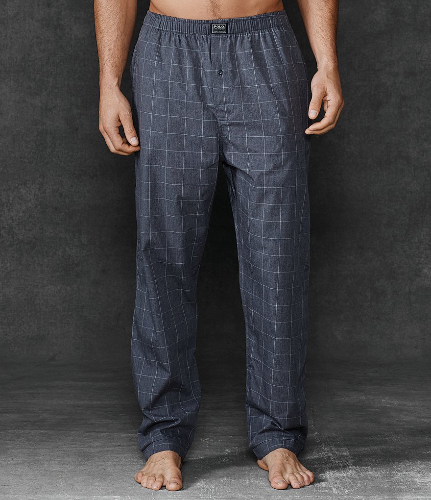 Polo Ralph Lauren Windowpane Woven Pajama Pants