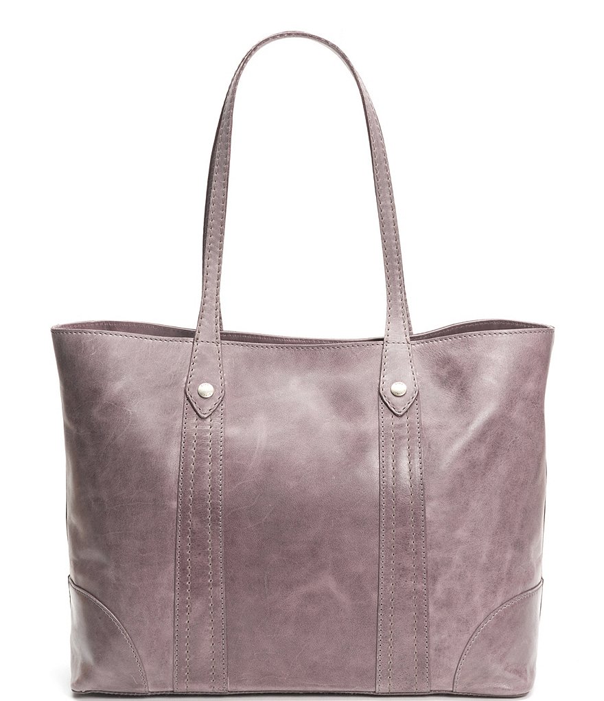 Frye Melissa Washed Leather Shopper Tote Bag