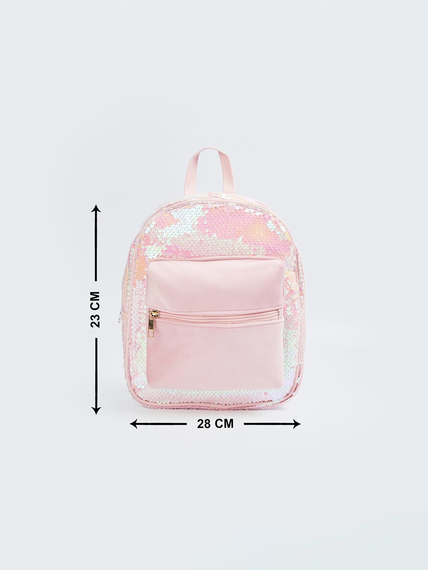 Ginger by Lifestyle Pink Embellished Backpack