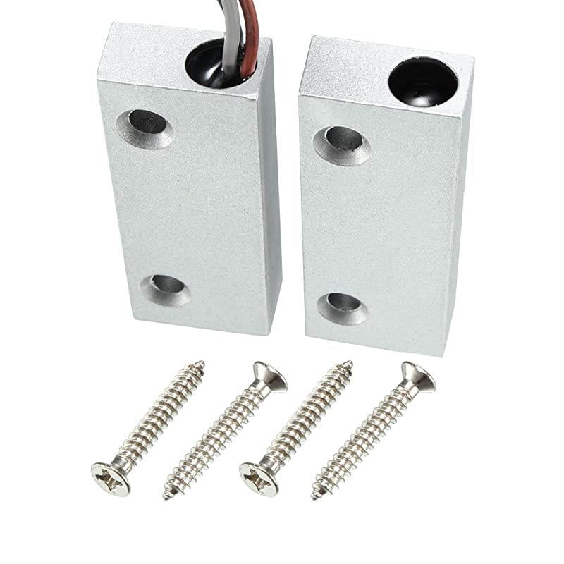 Rolling Door Contact Magnetic Reed Switch Alarm with 3 Wires for NONC Applications MC52